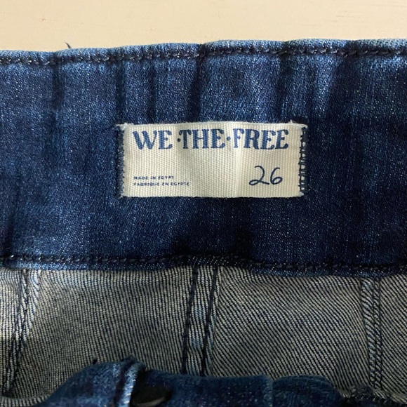 We The Free Dark Wash Jayde Flare Jeans - Picture 6 of 10